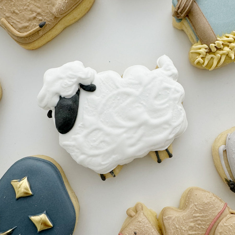 Nativity Sheep Cookie Cutter STL File for 3D Printing