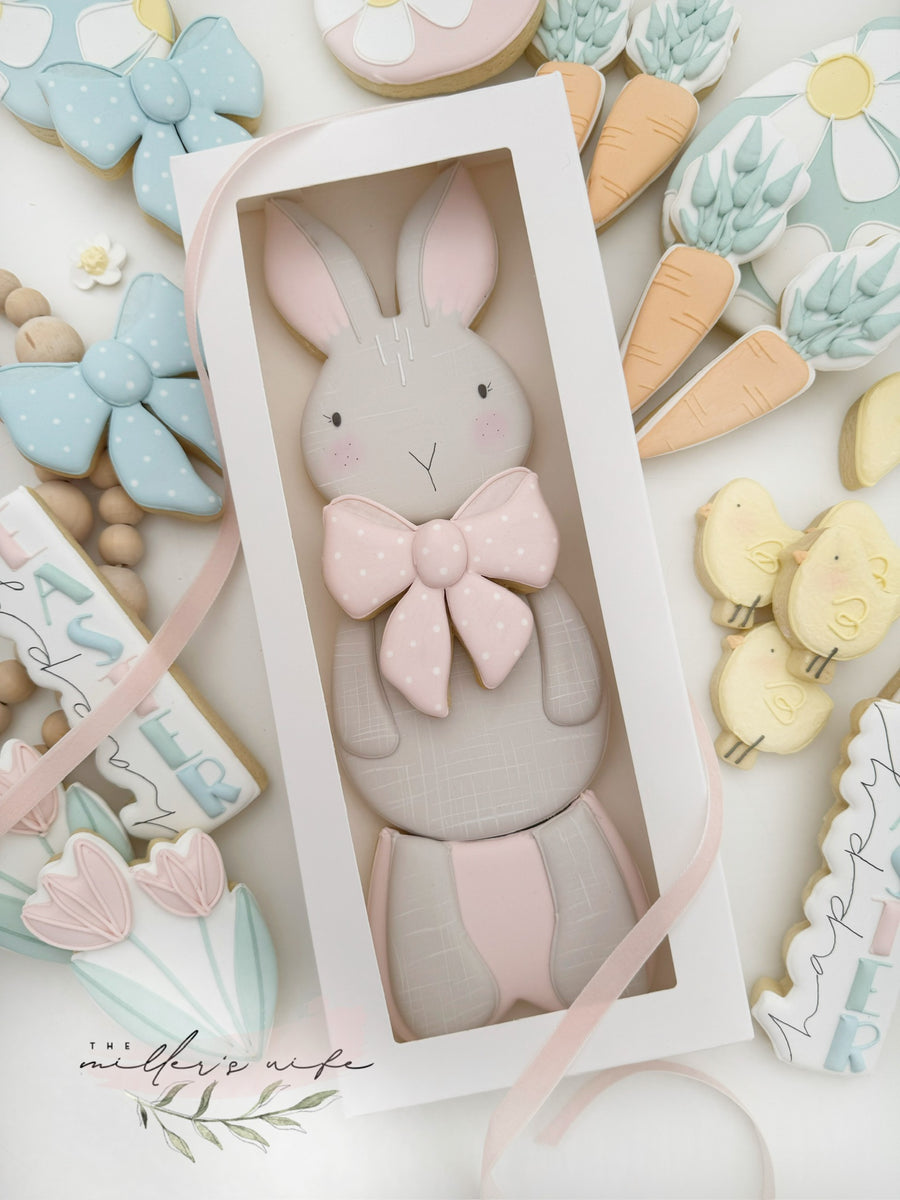 Bunny Platter Cookie Cutter STL File Set for 3D Printing