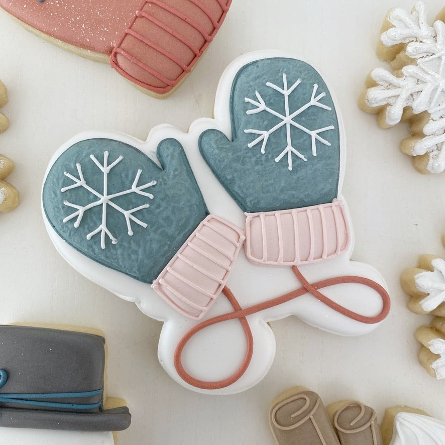 Mittens Cookie Cutter STL File for 3D Printing
