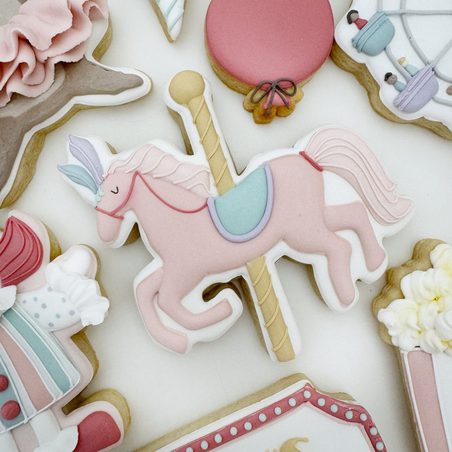 Carousel Horse Cookie Cutter STL File for 3D Printing