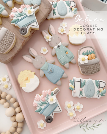 Spring/Easter 2025 Cookie Decorating Class Cookie Cutter STL File Set for 3D Printing