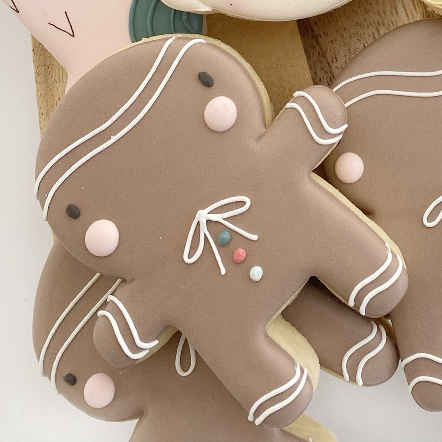 Gingerbread Man Cookie Cutter STL File for 3D Printing