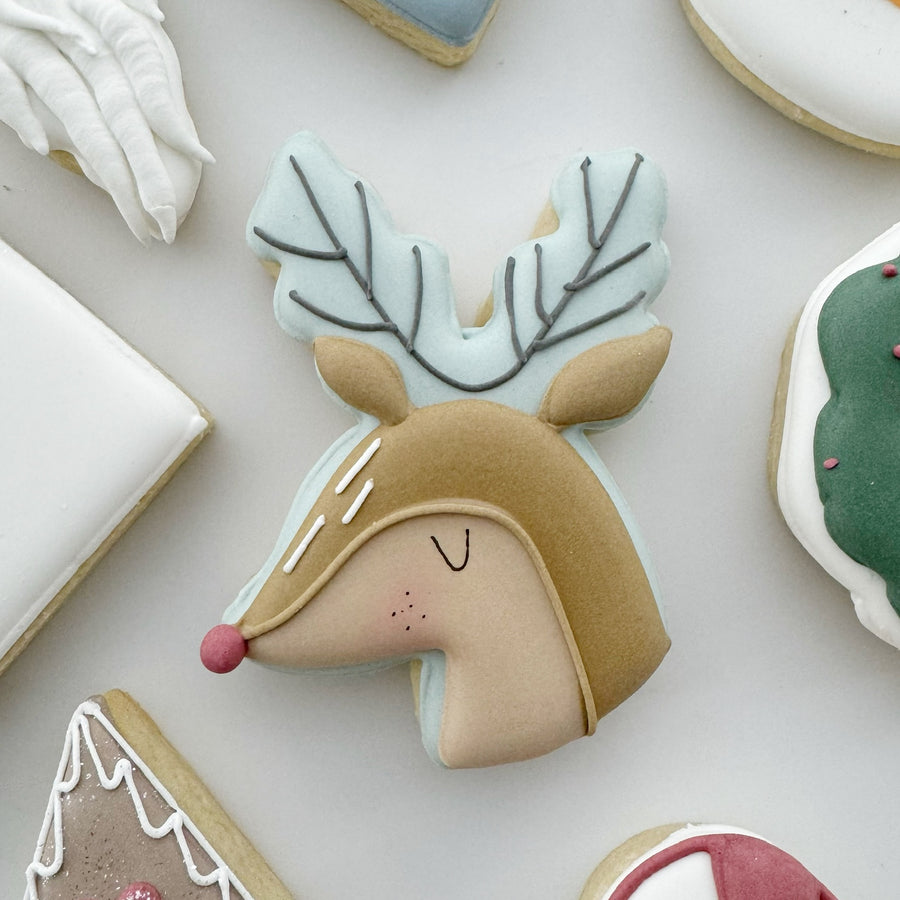 Reindeer Cookie Cutter STL File for 3D Printing