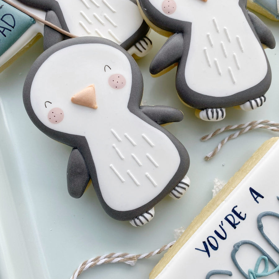 Penguin Cookie Cutter STL File for 3D Printing- Fathers Day 