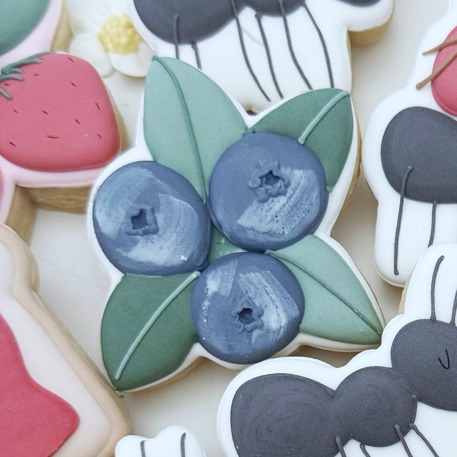 Blueberry Cluster Cookie Cutter STL File for 3D Printing