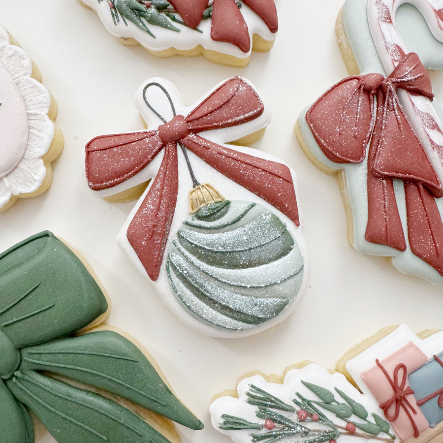 Round Bowed Ornament Cookie Cutter STL File for 3D Printing