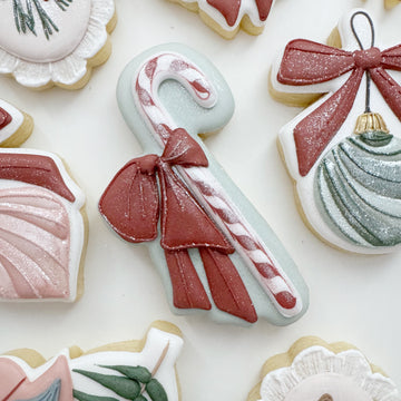 Bowed Candy Cane Cookie Cutter STL File for 3D Printing