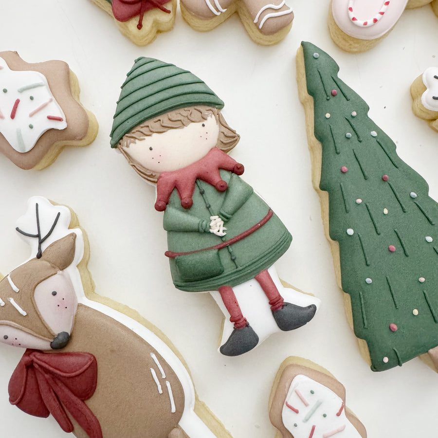 Elf Cookie Cutter STL File for 3D Printing