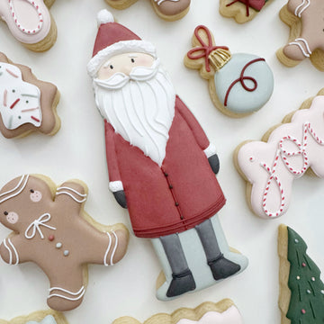Santa Cookie Cutter STL File for 3D Printing