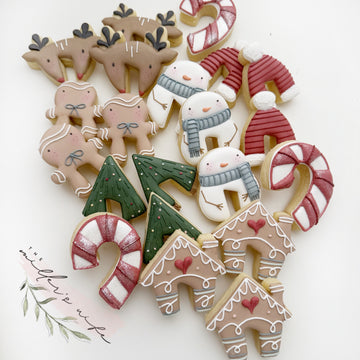 Christmas Mug Hugger Cookie Cutter Set STL Files for 3D Printing