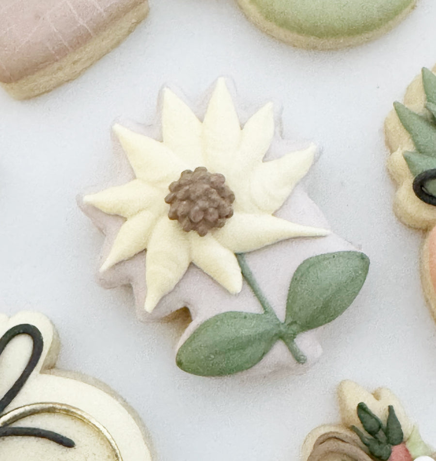 Sunflower Cookie Cutter STL File for 3D Printing