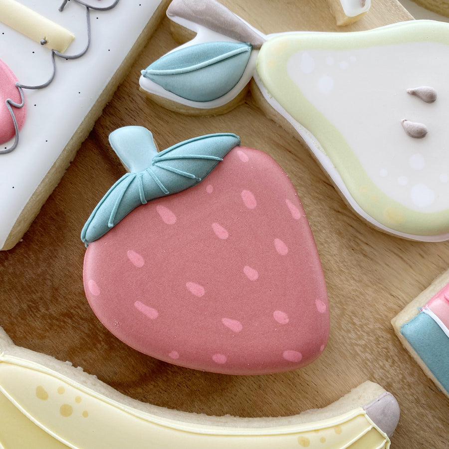 Strawberry Cookie Cutter STL File for 3D Printing