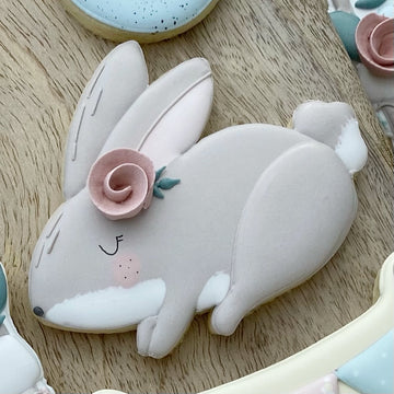 Sleepy Bunny Cookie Cutter STL File for 3D Printing