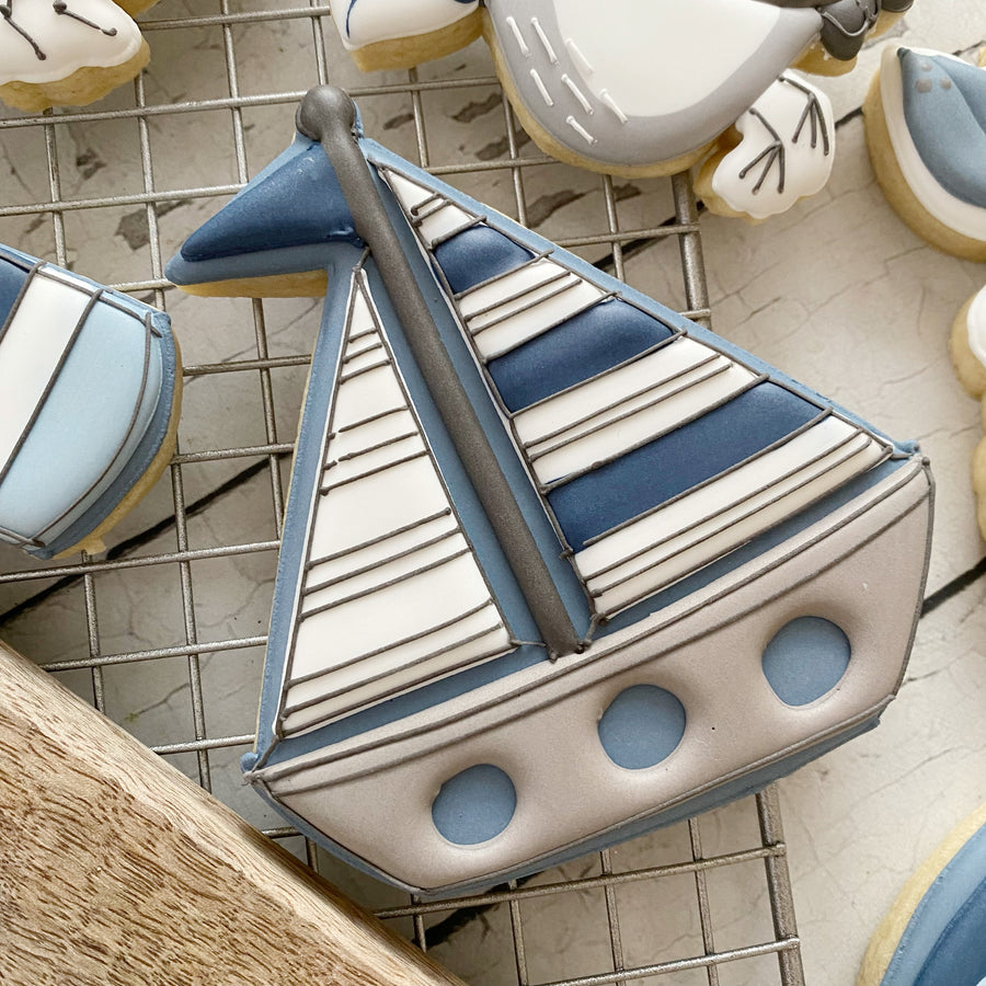 Sailboat Cookie Cutter STL File for 3D Printing
