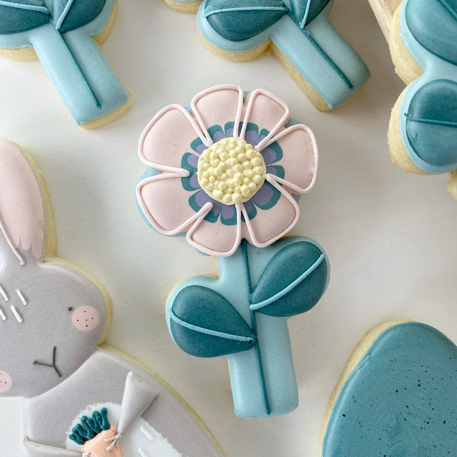 Spring Flower Cookie Cutter STL File for 3D Printing