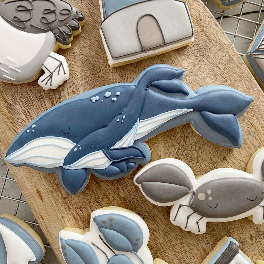 Whales Cookie Cutter STL File for 3D Printing