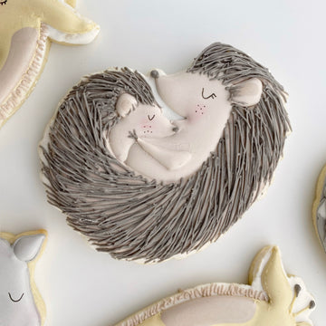 Hedgehog Mama Cookie Cutter STL File for 3D Printing