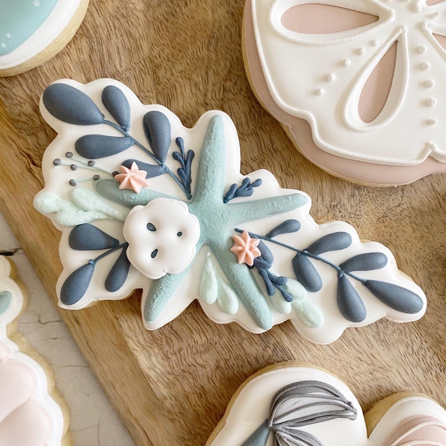 Starfish Cluster Cookie Cutter STL File for 3D Printing