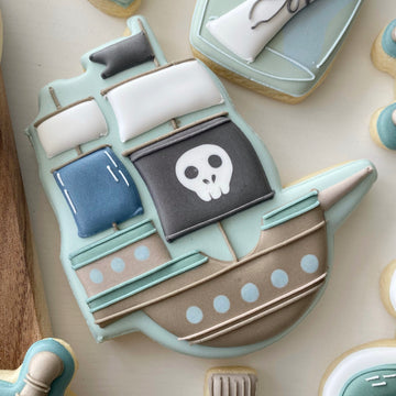 Pirate Ship Cookie Cutter STL File for 3D Printing