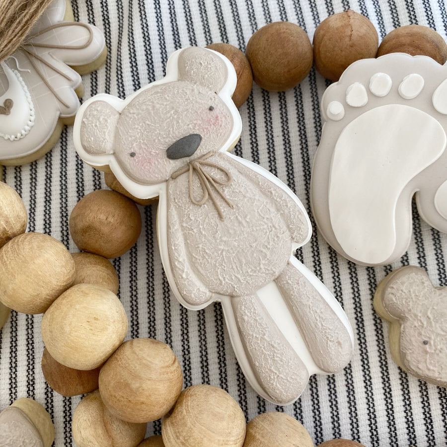 Teddy Bear Cookie Cutter STL File for 3D Printing